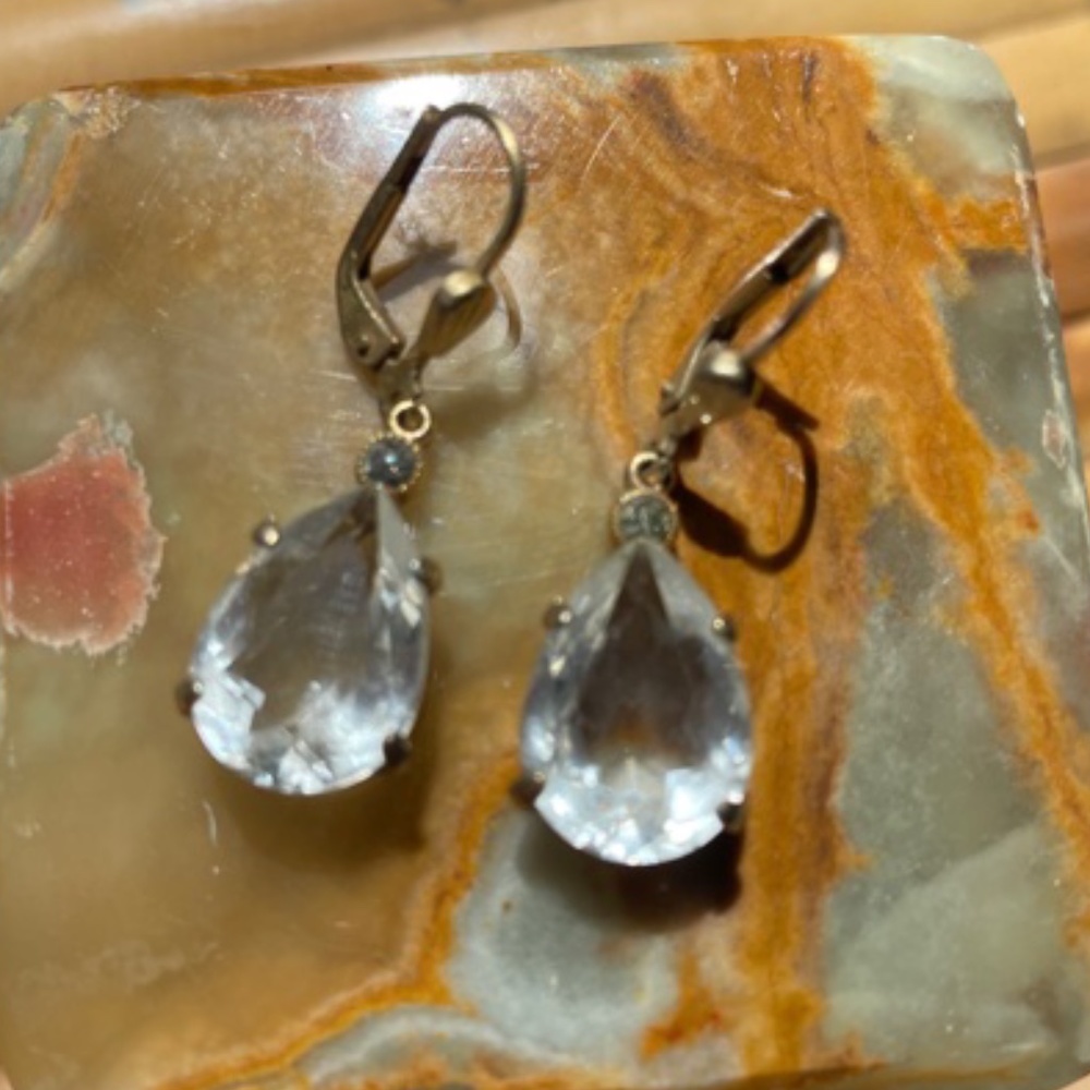 Catherine Popesco Crystal Drop Earrings